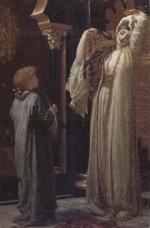 Lord Frederic Leighton The Light of the Hareem (mk32) china oil painting image